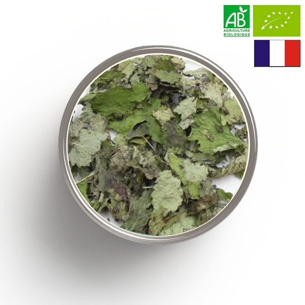 whole leaf organic melissa - origin france