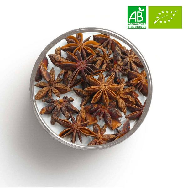 STAR ANISE - BADIANE organic whole fruit