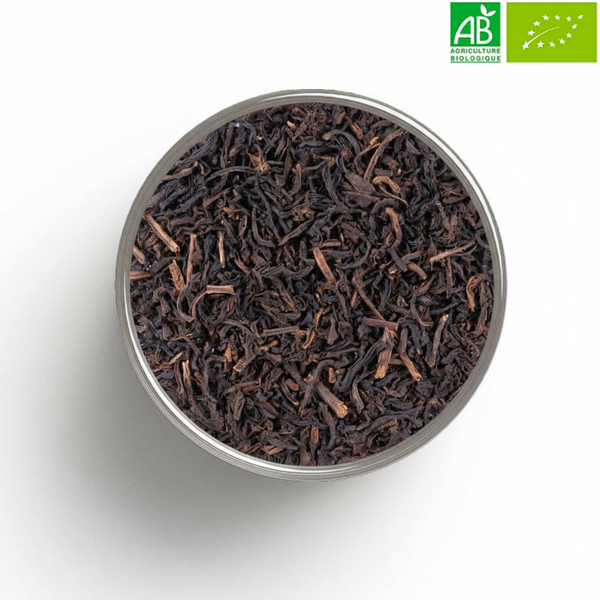 Thé noir Earl Grey Décaféiné BIO