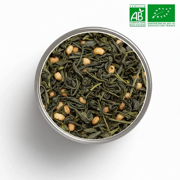 Thé vert China Genmeicha BIO en vrac