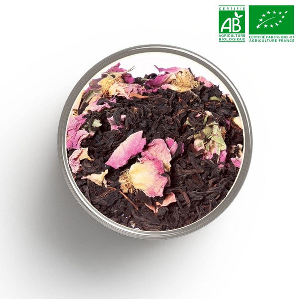 Organic black tea (Rose) in bulk