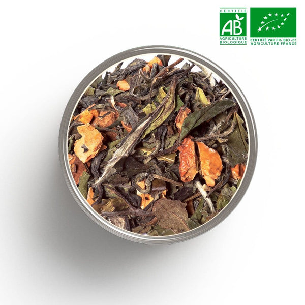 Organic white tea (Cinnamon) in bulk