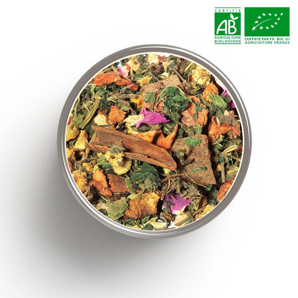 Organic herbal tea in bulk