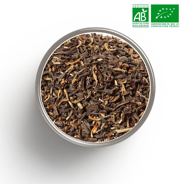 Golden yunnan black tea gfop organic in bulk