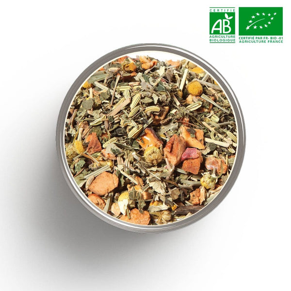 Organic herbal tea in bulk