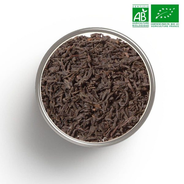 Organic Lapsang Souchong black tea in bulk