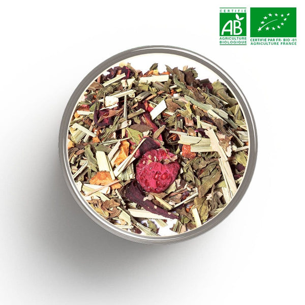 Organic herbal tea (Mint, raspberry) in bulk