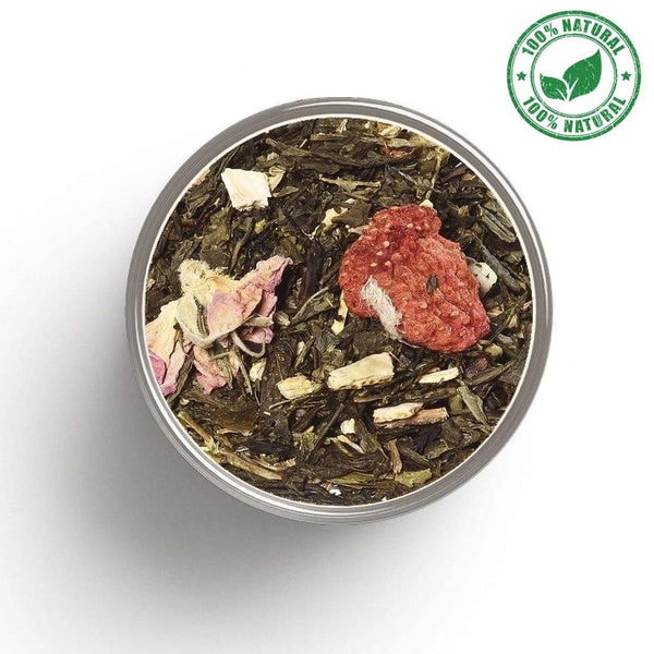 Green tea/oolong Trio (strawberry, vanilla, orchid) in bulk