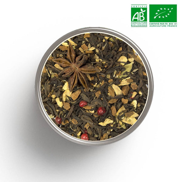 Organic Pu Erh Chai tea in bulk