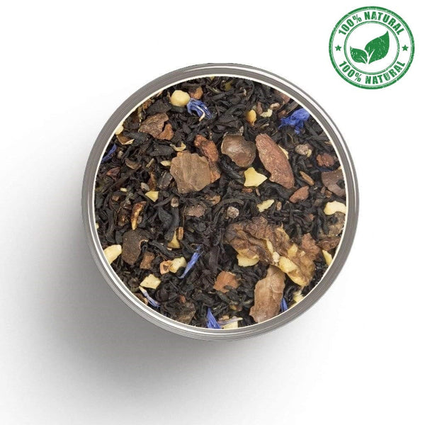 Black tea (nuts, chocolate) in bulk