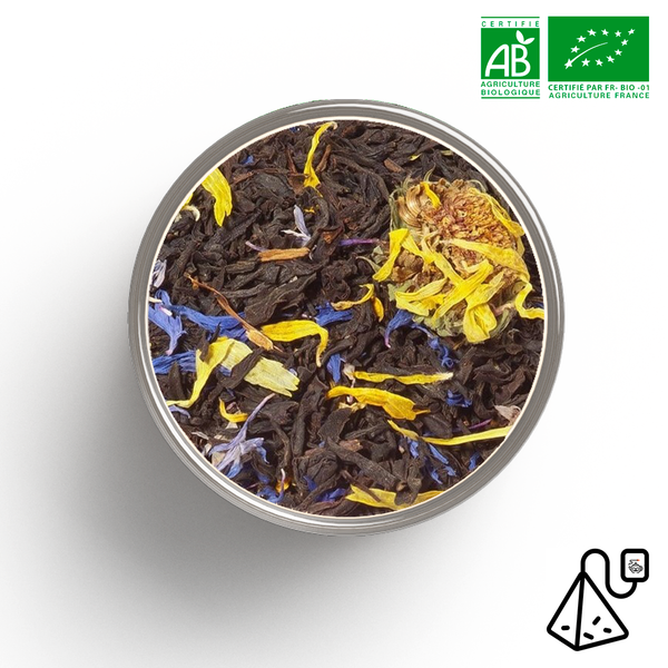 Russian Earl Grey Organic Black Tea - Teabags